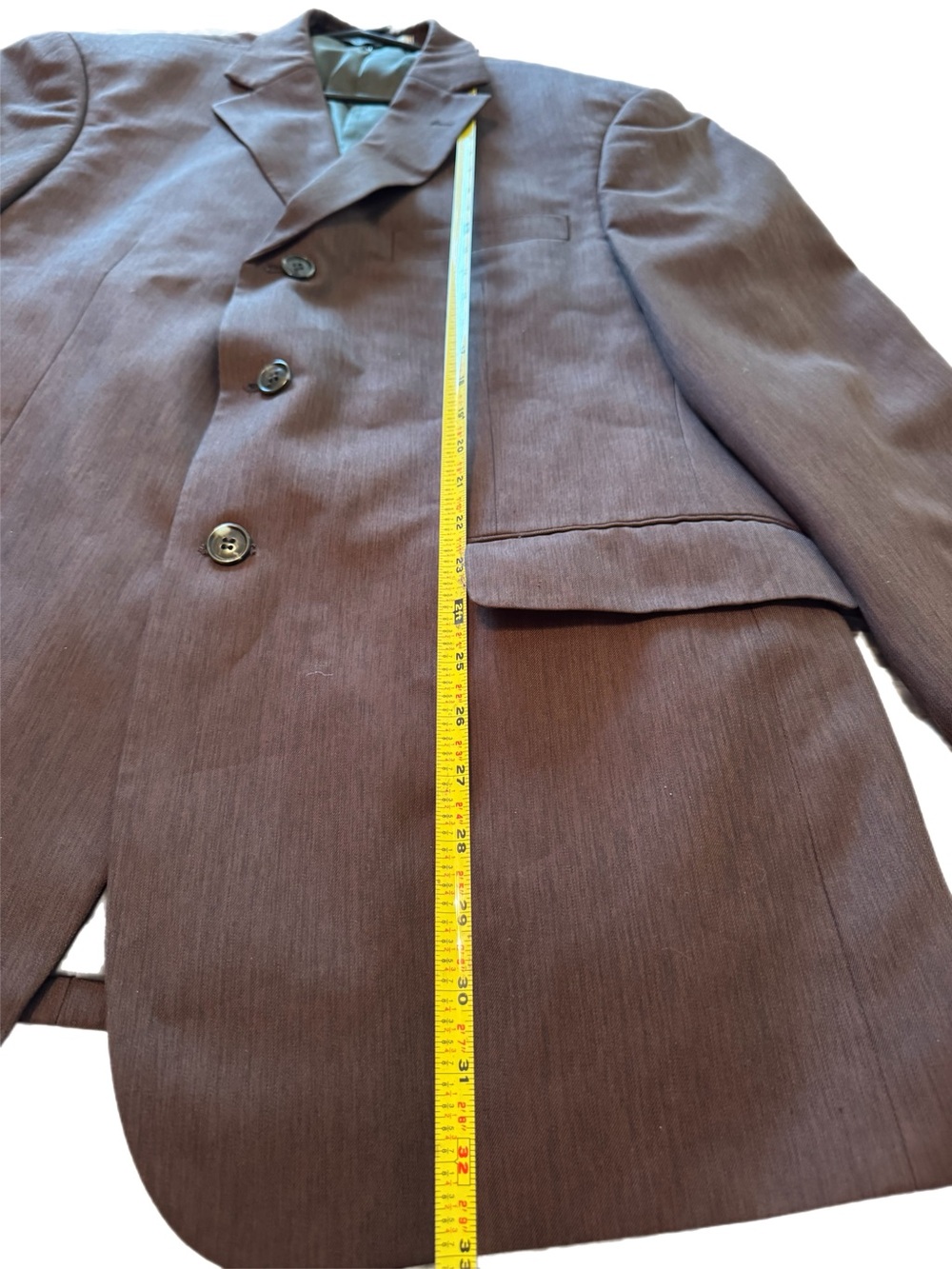 Marciani Couture
Chocolate Brown Men's Blazer -
Model RS3 - Size 44 chest - Picture 16 of 16